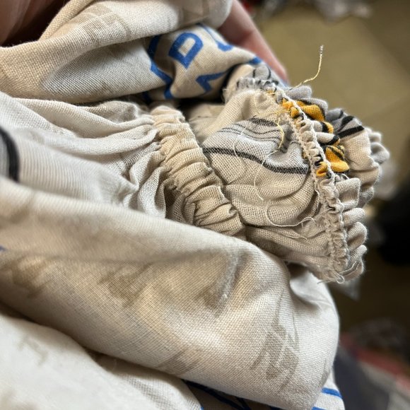 Star Wars Vintage Naboo Star Fighters Fitted Sheet Episode 1  1999 - Picture 2 of 3